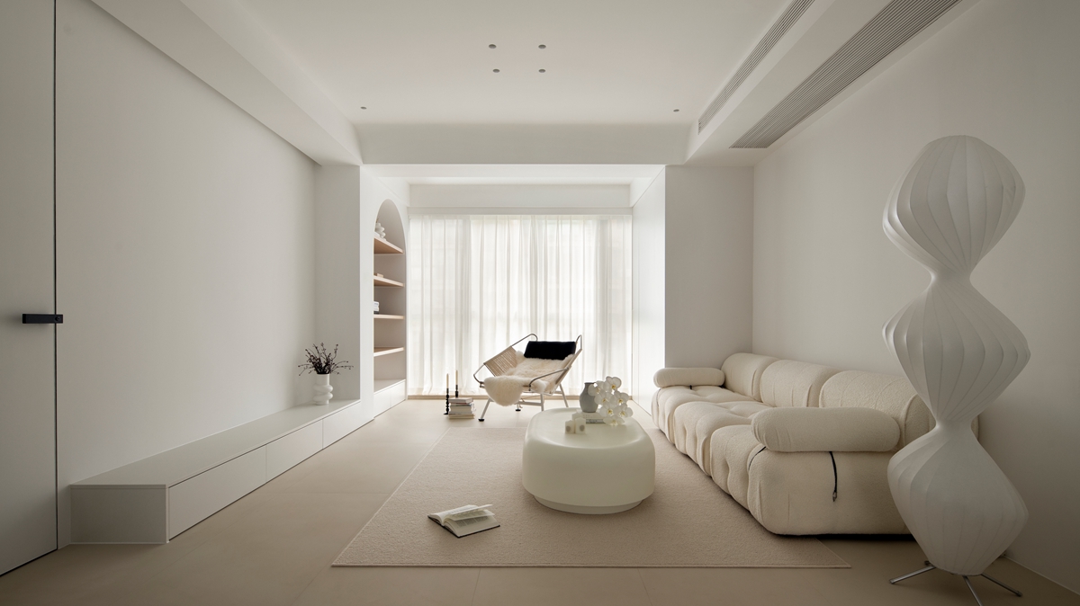 《极简白调，让空间住进“呼吸感”》