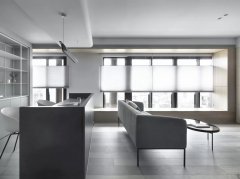 低饱和极简家：灰与柔的松弛感空间